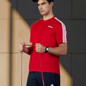 adidas Men Polyester Fitted T-Shirt
