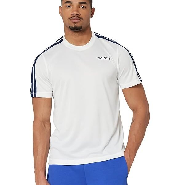 adidas Men Polyester Fitted T-Shirt